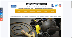 Desktop Screenshot of movementstudiopittsburgh.com